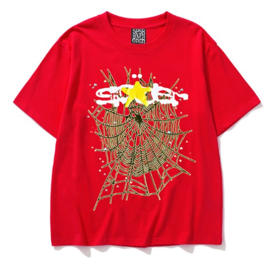 Sp5der Star Web Tee
